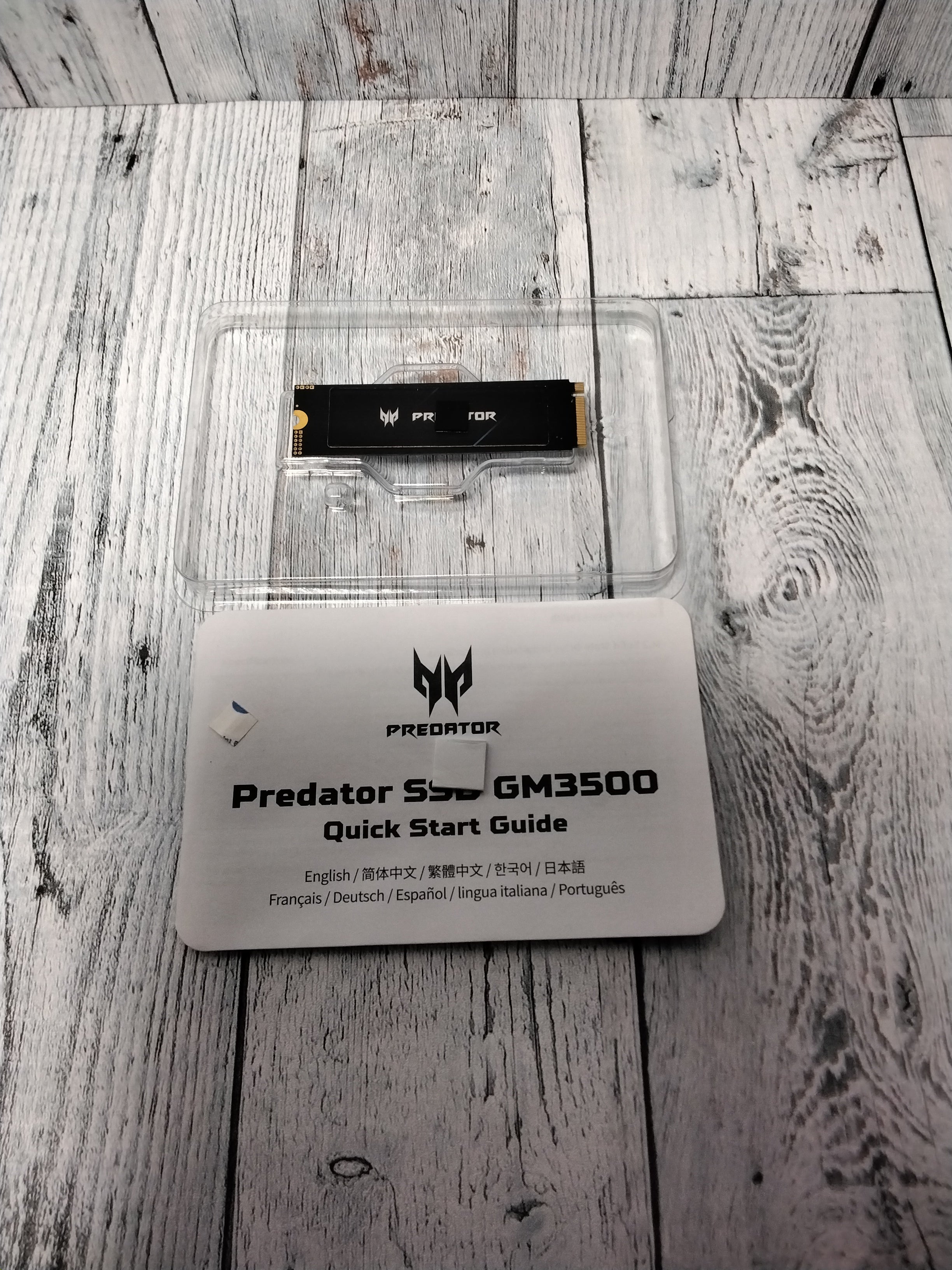 Acer Predator GM3500 1TB Interface Internal Solid State Hard Drive BL.9BWWR.102 (7762837143790)